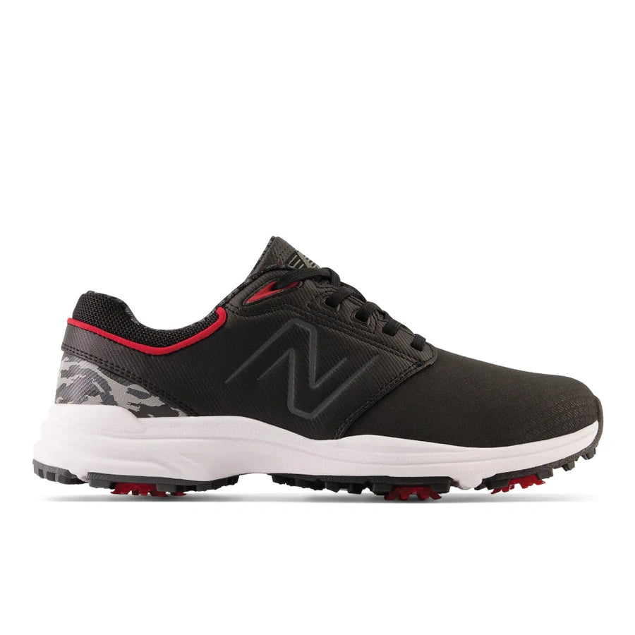 New Balance Brighton Spiked Golf Shoes Black Red
