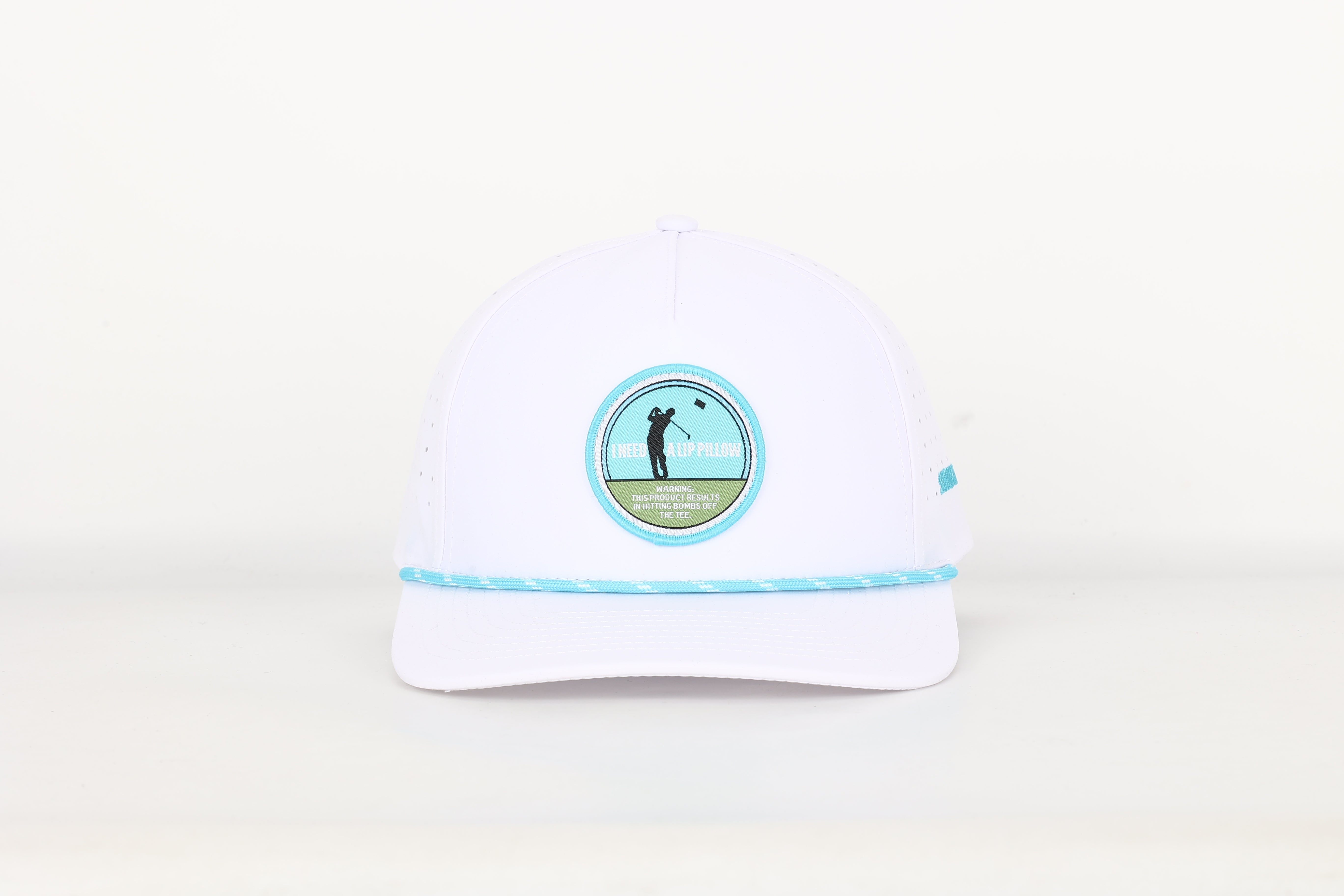 Lip Pillow Circle Patch Hat