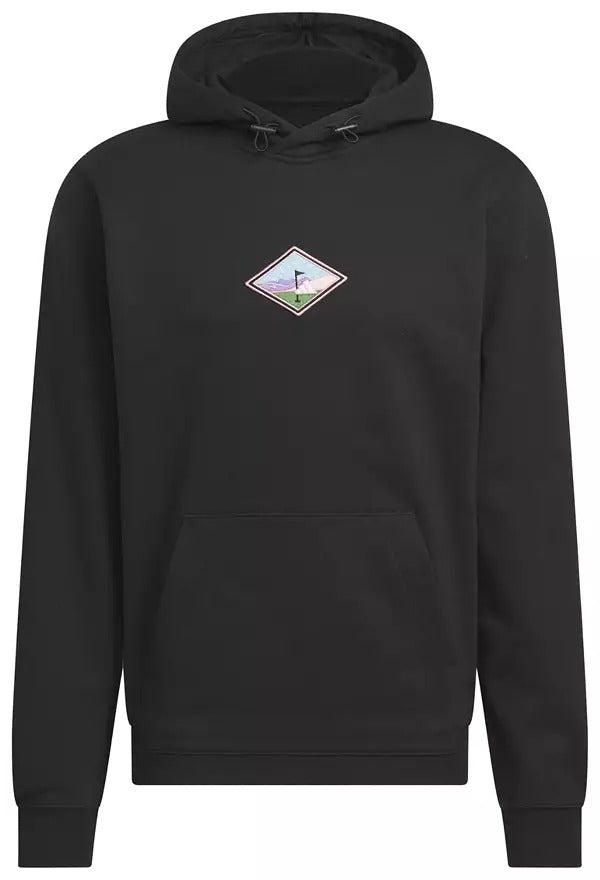 adidas Tech Graphics Golf Hoodie - Black adidas Tech Graphics Golf Hoodie - Black