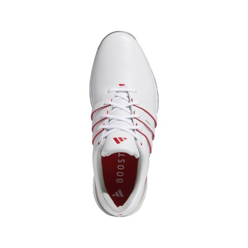 Adidas Tour360 24 Golf Shoes - White/Red