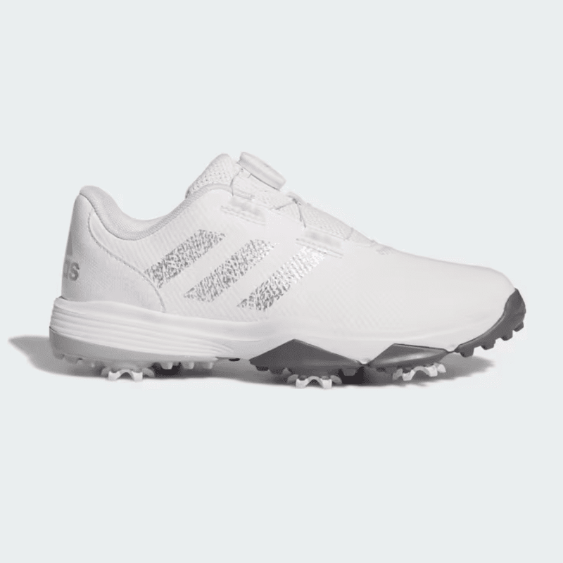 Adidas Junior's Codechaos 22 BOA Golf Shoes - White