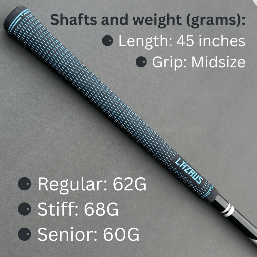 Lazrus Golf Driver and Fairway Wood Bundle