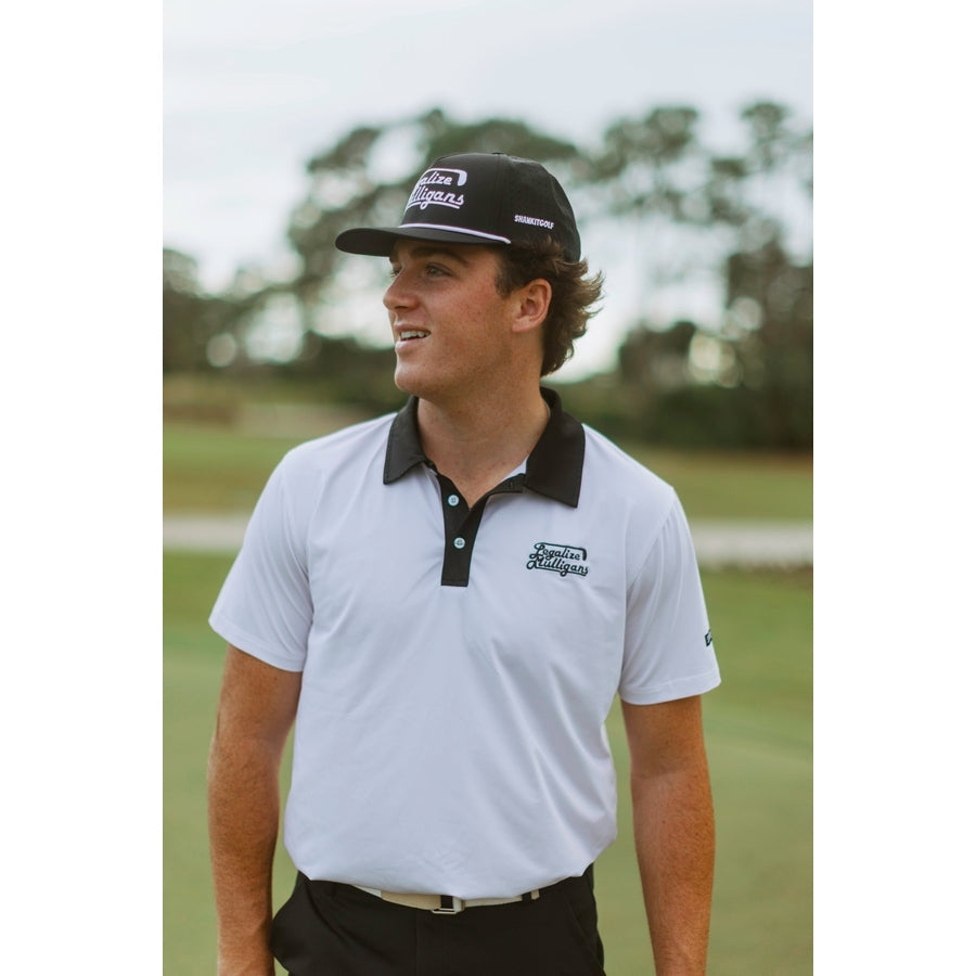 Legalize Mulligans White Polo