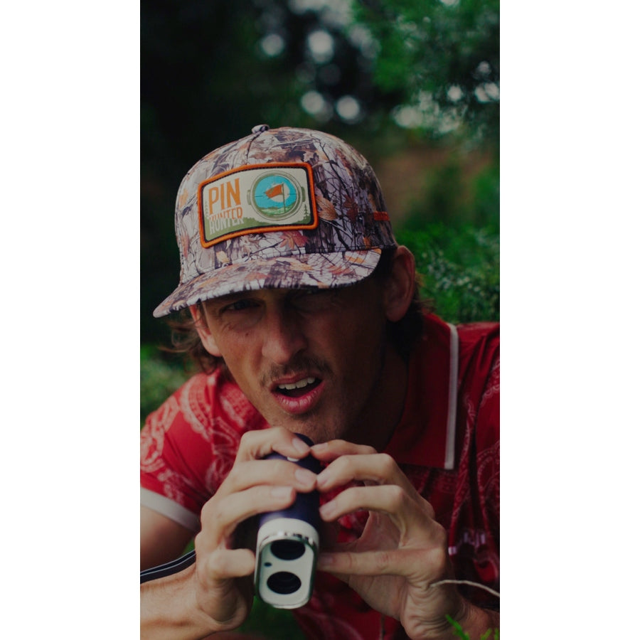 Pin Hunter Camo Golf Hat