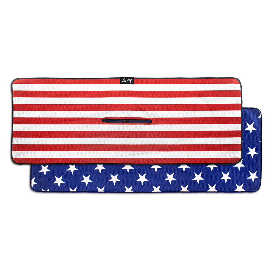 Classic Golf Towel | Stars and Striped