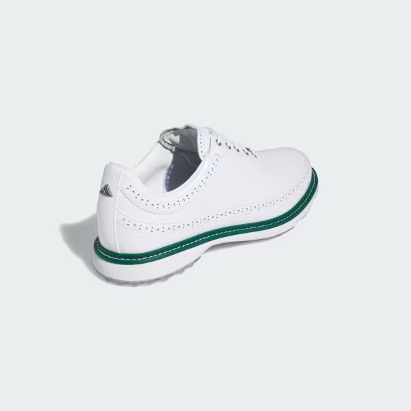 Adidas Unisex MC80 Spikeless Golf Shoes - White/Green