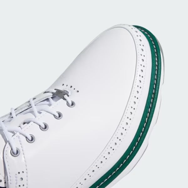 Adidas Unisex MC80 Spikeless Golf Shoes - White/Green