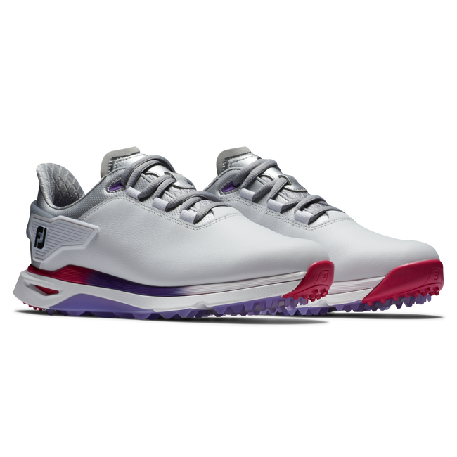 FootJoy Ladies Pro/SLX Golf Shoes - White/Silver