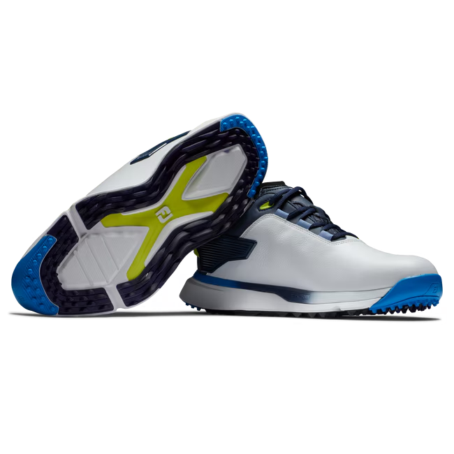 FootJoy Pro/SLX Golf Shoes - White/Navy/Blue
