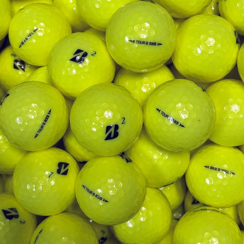 1 Dozen (12) Bridgestone Tour B RXS Yellow Bulk Golf Balls - Prior Generation