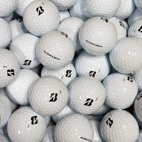 1 Dozen (12) Bridgestone Tour B RX White Bulk Golf Balls - Prior Generation