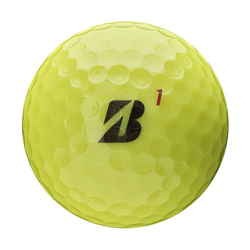 1 Dozen (12) Bridgestone Tour B RX Yellow Bulk Golf Balls - Prior Generation