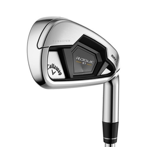 Callaway Rogue ST Max OS Steel Iron Set 6-PW, AW (6 Clubs)