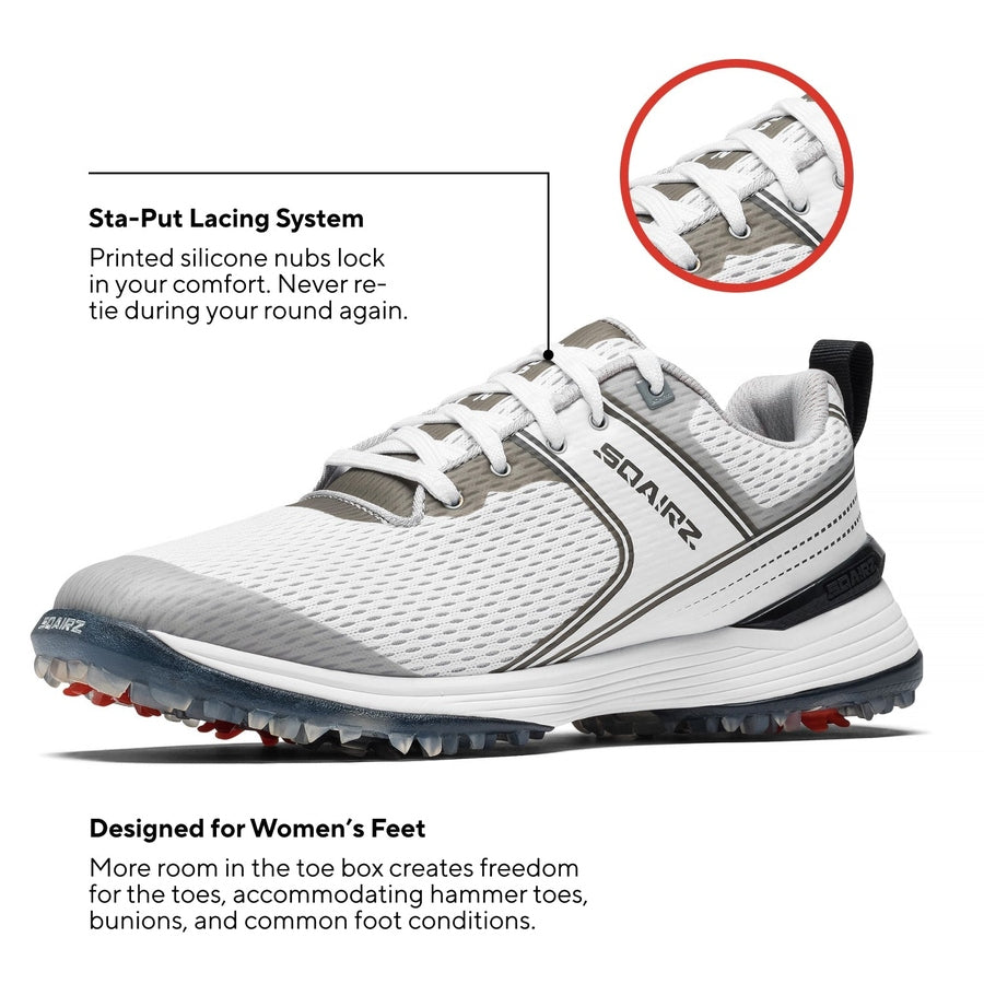 Sqairz FREEDOM™ Mesh Ladies Golf Shoes