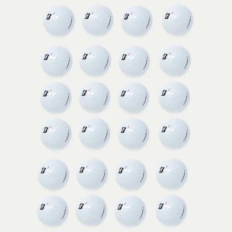 36 Bridgestone Tour BX White Golf Balls - Recycled
