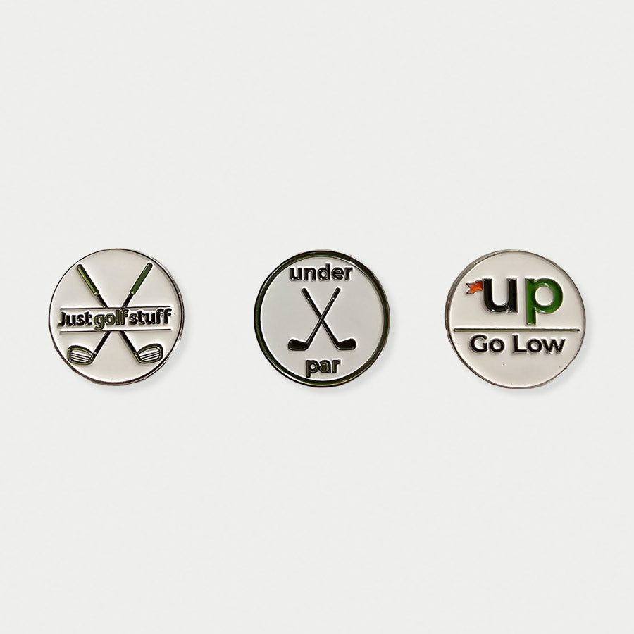 Underpar 2023 Tour Golf Belt w/ 3 Ball Markers