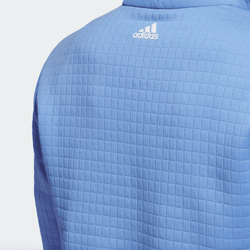Adidas Water Repellent 1/4 Zip Pullover- Blue