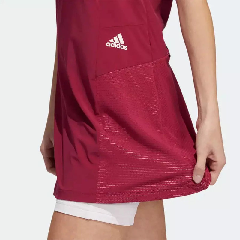 Adidas Sport HEAT.RDY Sleeveless Dress - Red