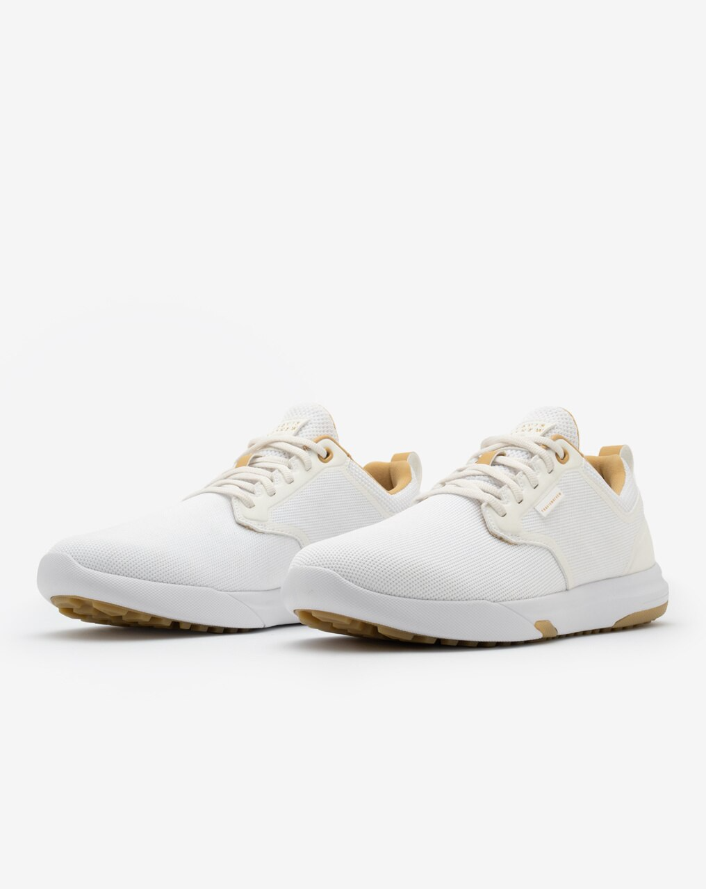 Travis Mathew The Daily Pro Hybrid Golf Shoe - White/Gum