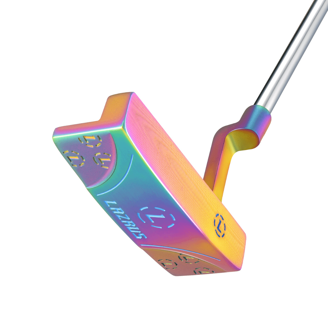 Lazrus Golf Premium Putter - Milled Face (Right & Left Hand) With Magnetic Head Cover