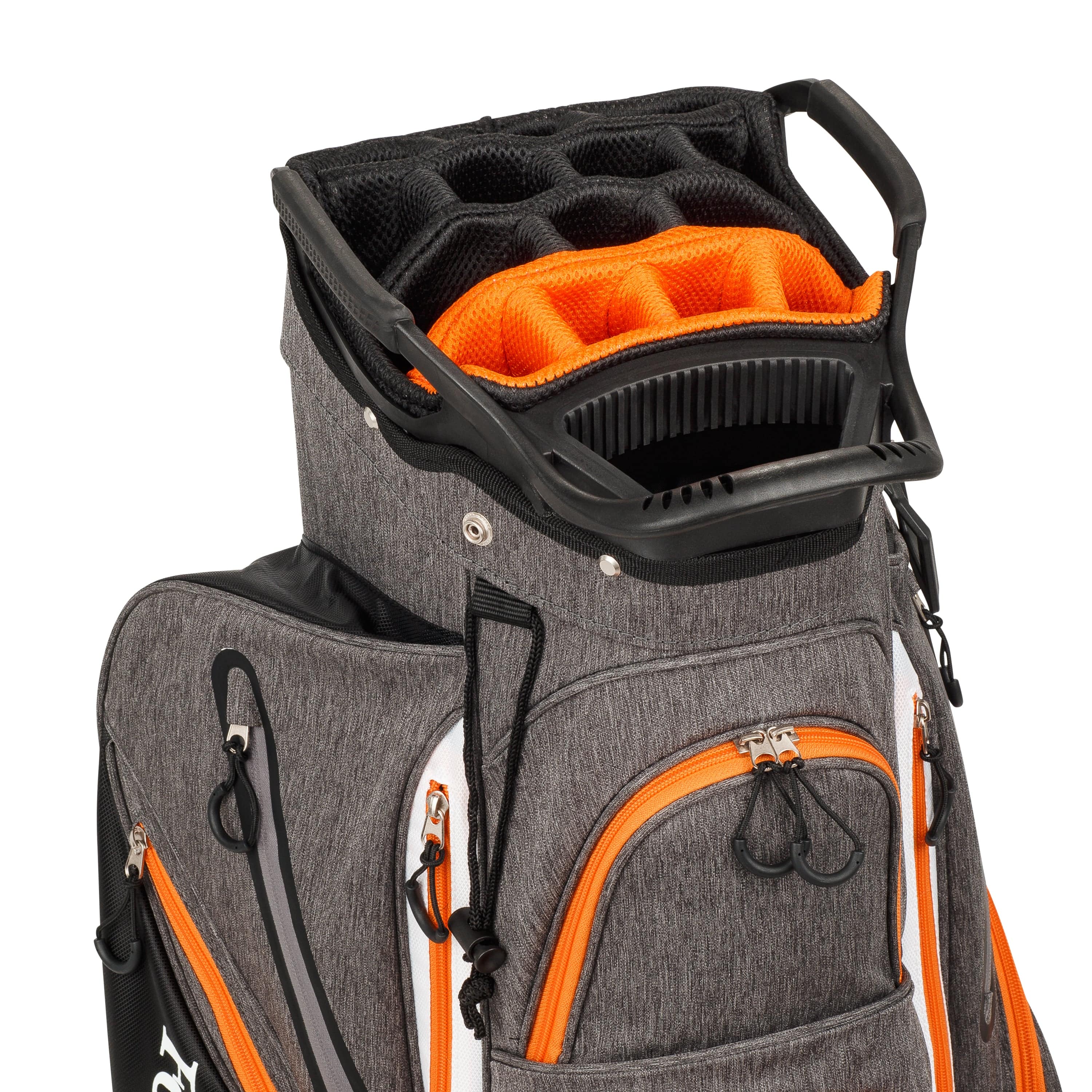 Founders Club Franklin Golf Cart Bag for Push Carts and Riding Carts with Detachable ball pocket panel for personalization