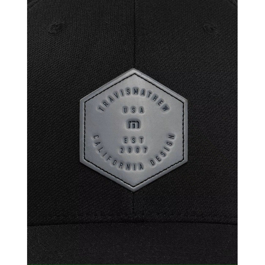 Travis Mathew Dopp Fitted Hat - Black