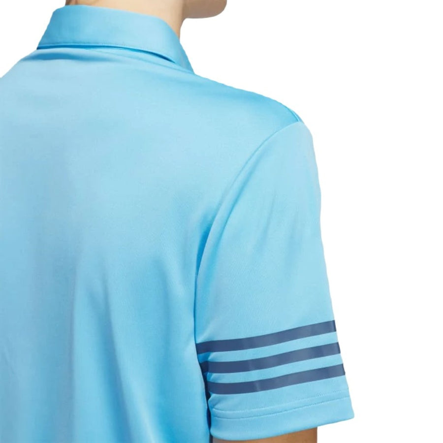 Adidas 3-Stripes Polo Shirt - Blue