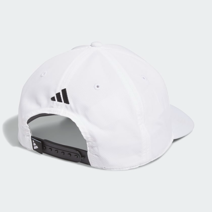 3-Stripes Tour Golf Hat - White