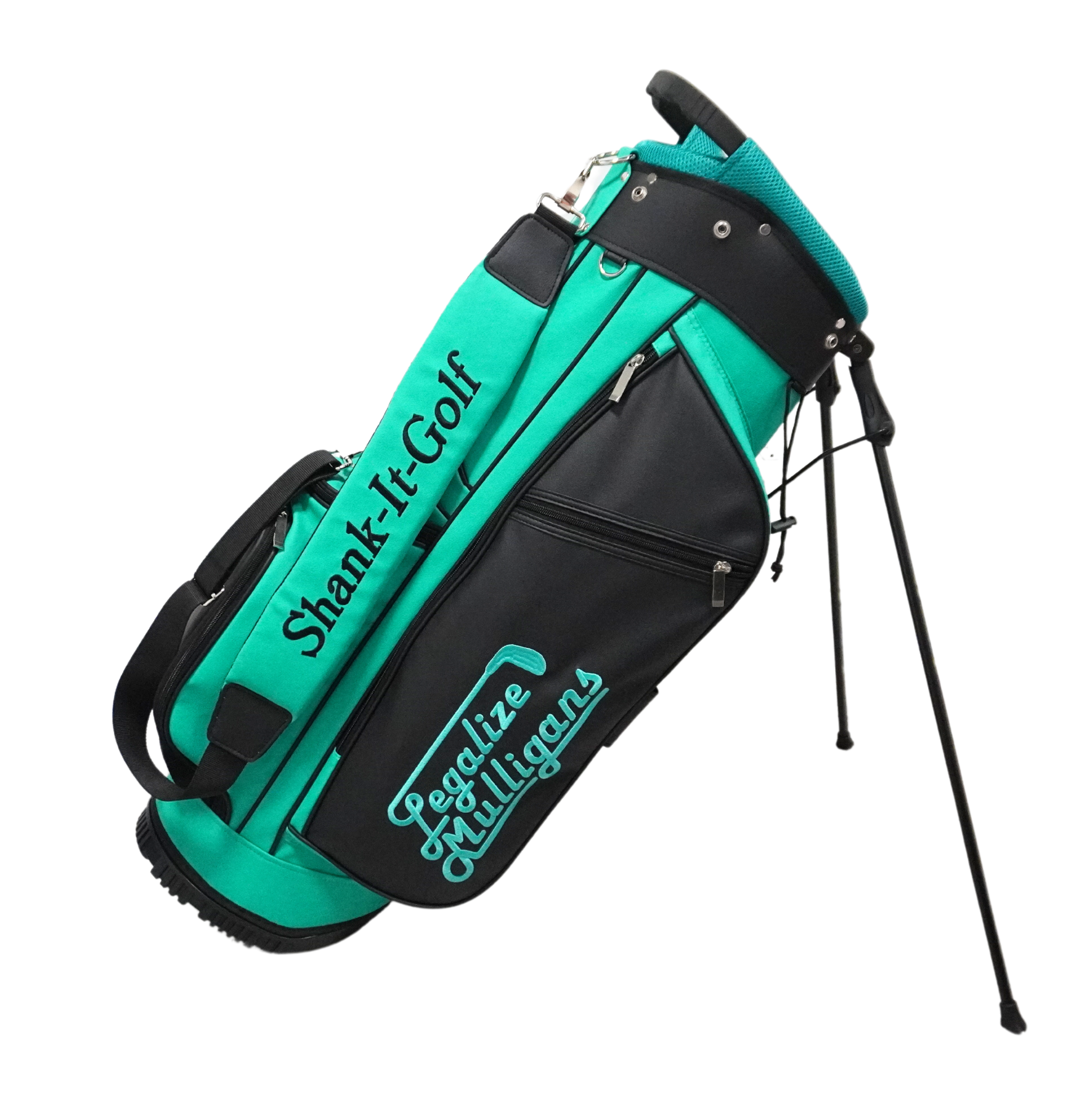 Legalize Mulligans Mint Golf Bag