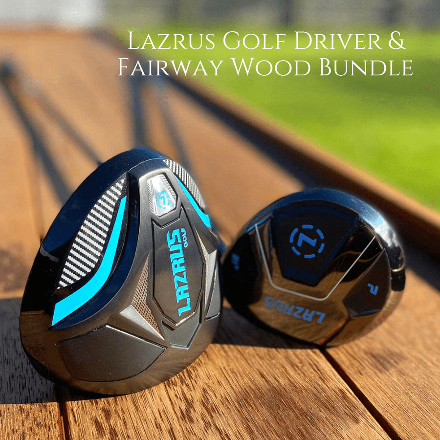 Lazrus Golf Driver and Fairway Wood Bundle