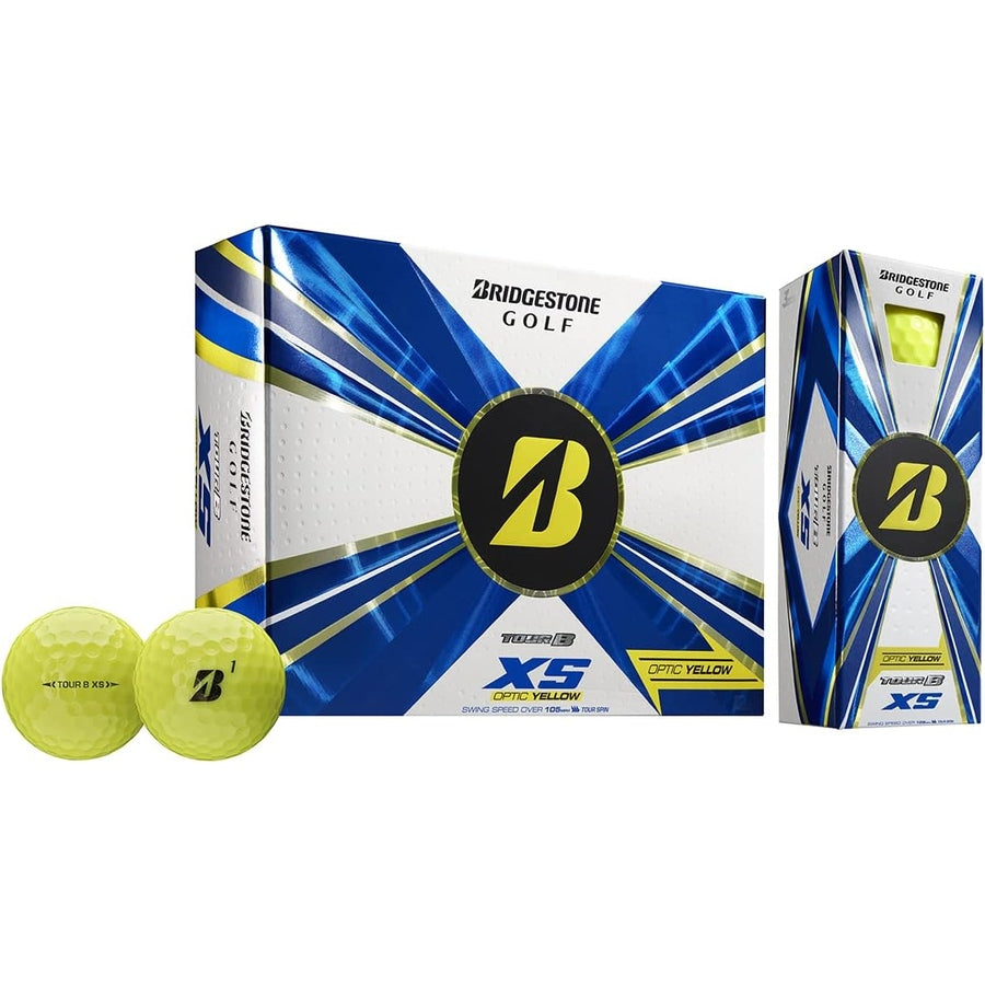 Two Dozen 24 Bridgestone Tour B XS Yellow Balls - Prior Generation