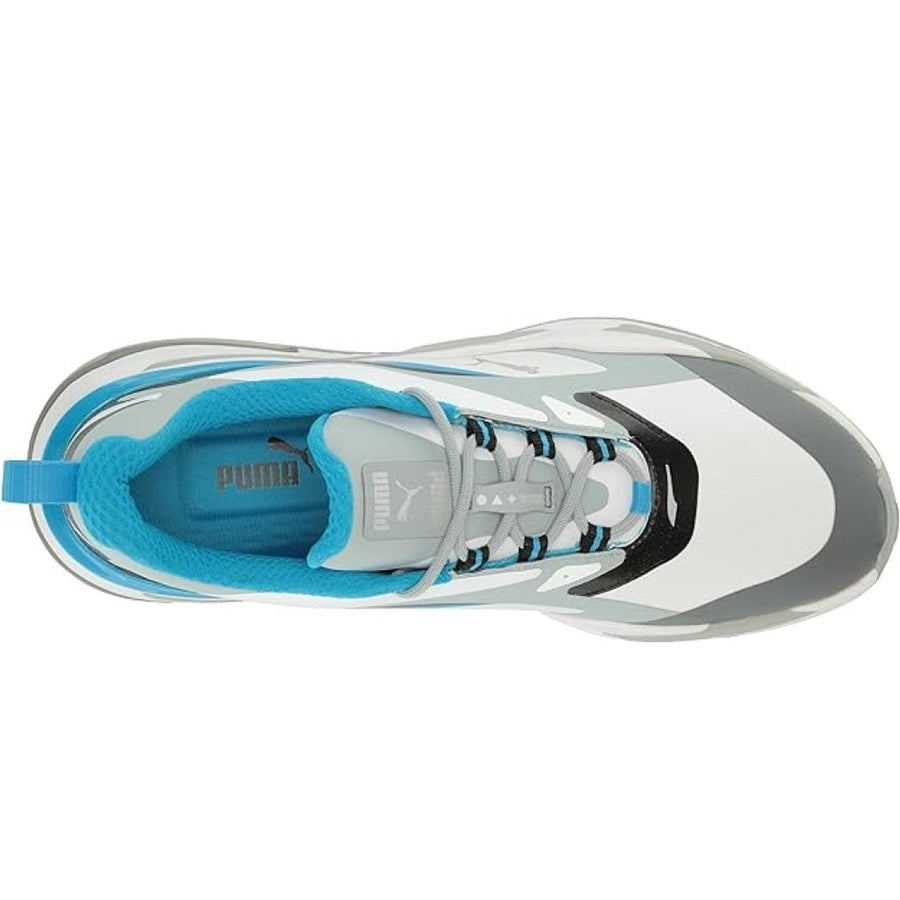 Puma GS Fast Spikeless Golf Shoes - Grey/Blue