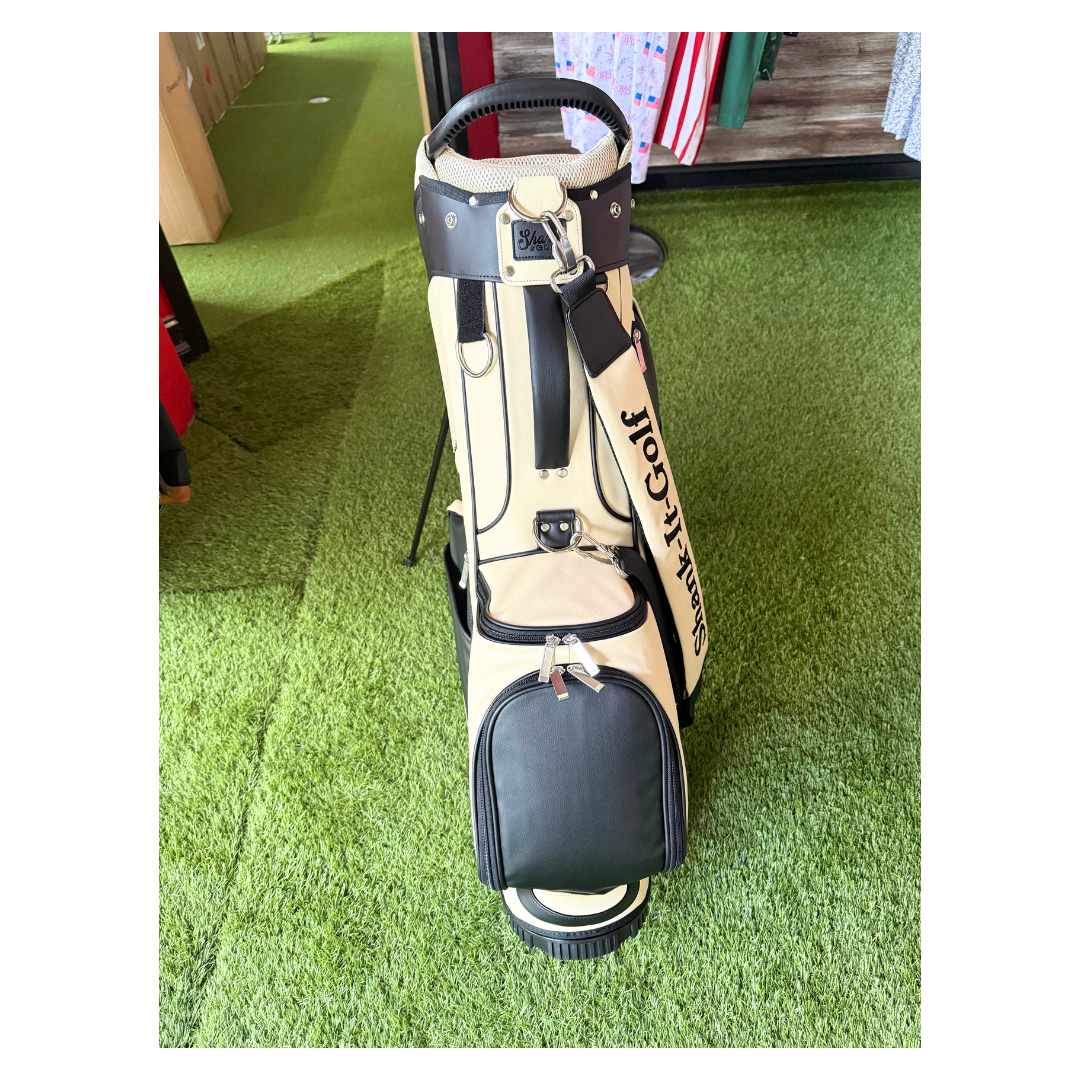 Legalize Mulligans Beige Golf Bag