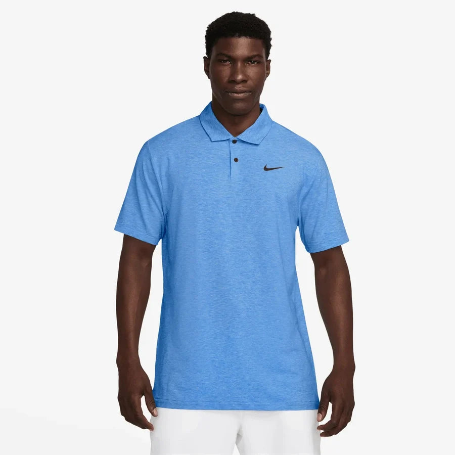 Nike Dri-FIT Tour Men's Solid Heather Golf Polo - Golf Course Logo