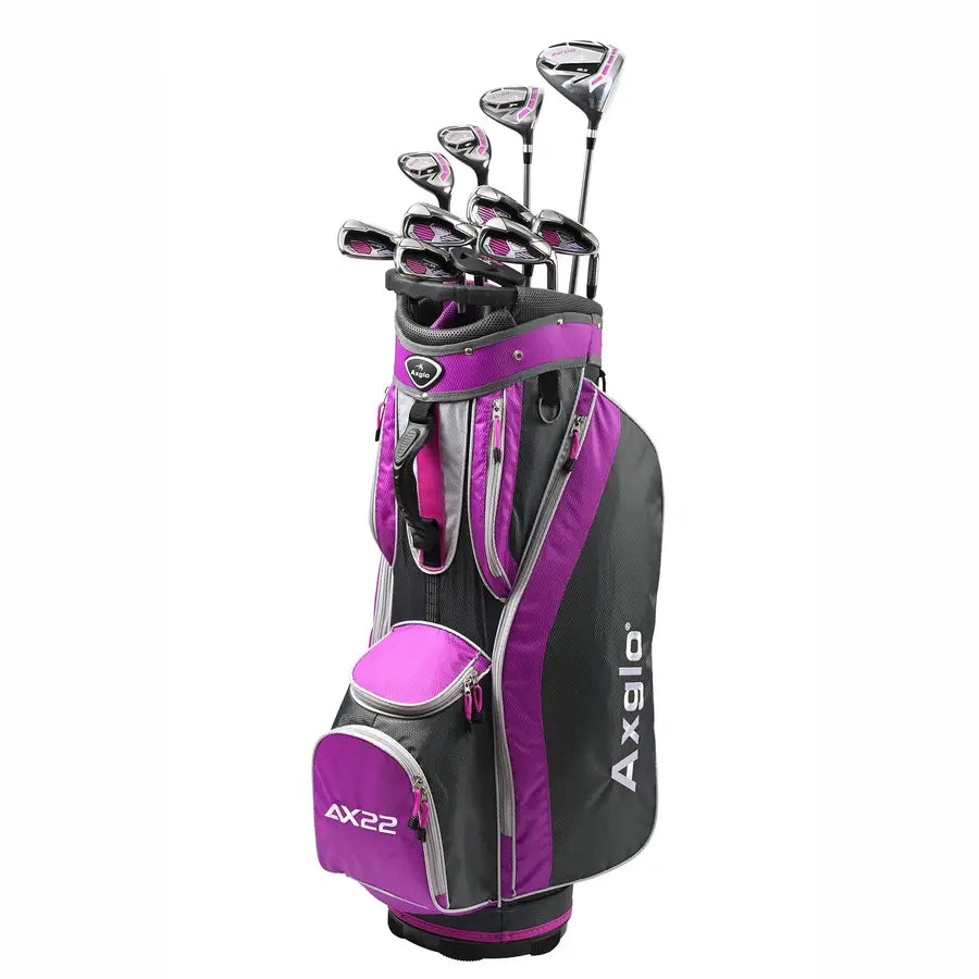 Axglo AX 22 - 16 Piece Ladies Complete Golf Set