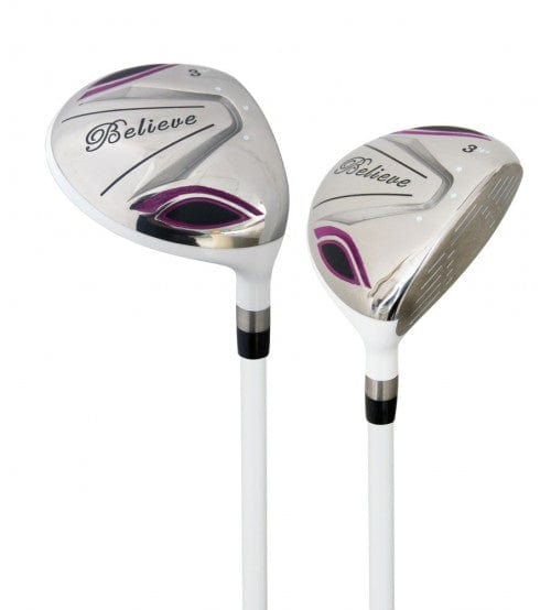 Founders Club Believe Complete Ladies Golf Set - Purple (Right-handed Petite -1")