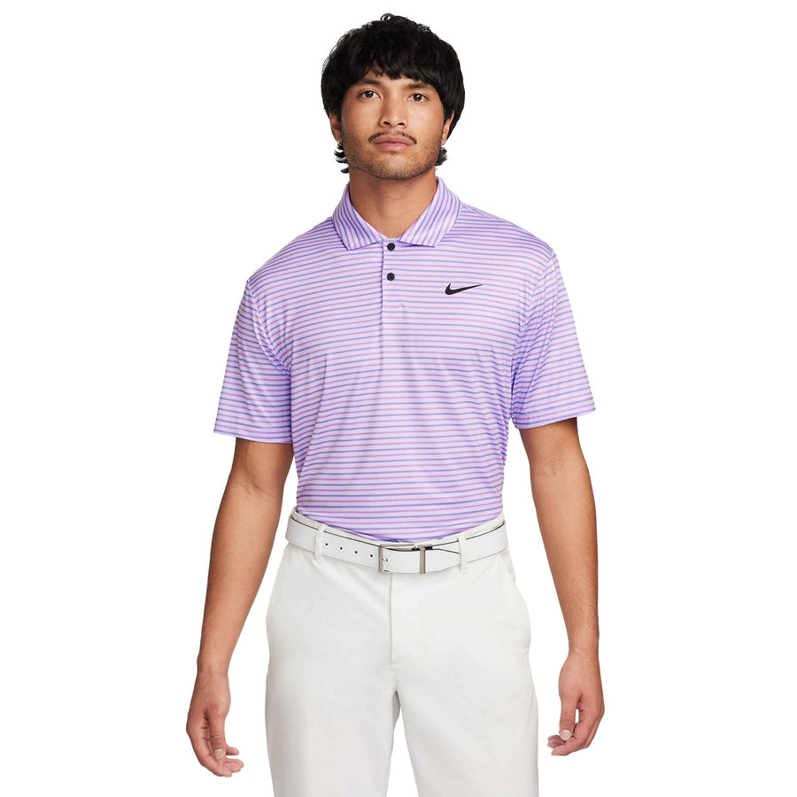 Nike Tour Men's Dri-FIT Striped Golf Polo - Golf Course Logo