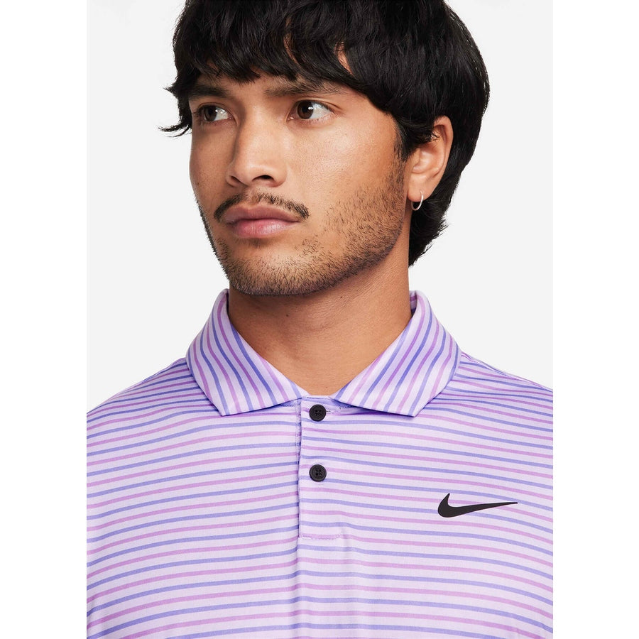 Nike Tour Men's Dri-FIT Striped Golf Polo - Golf Course Logo