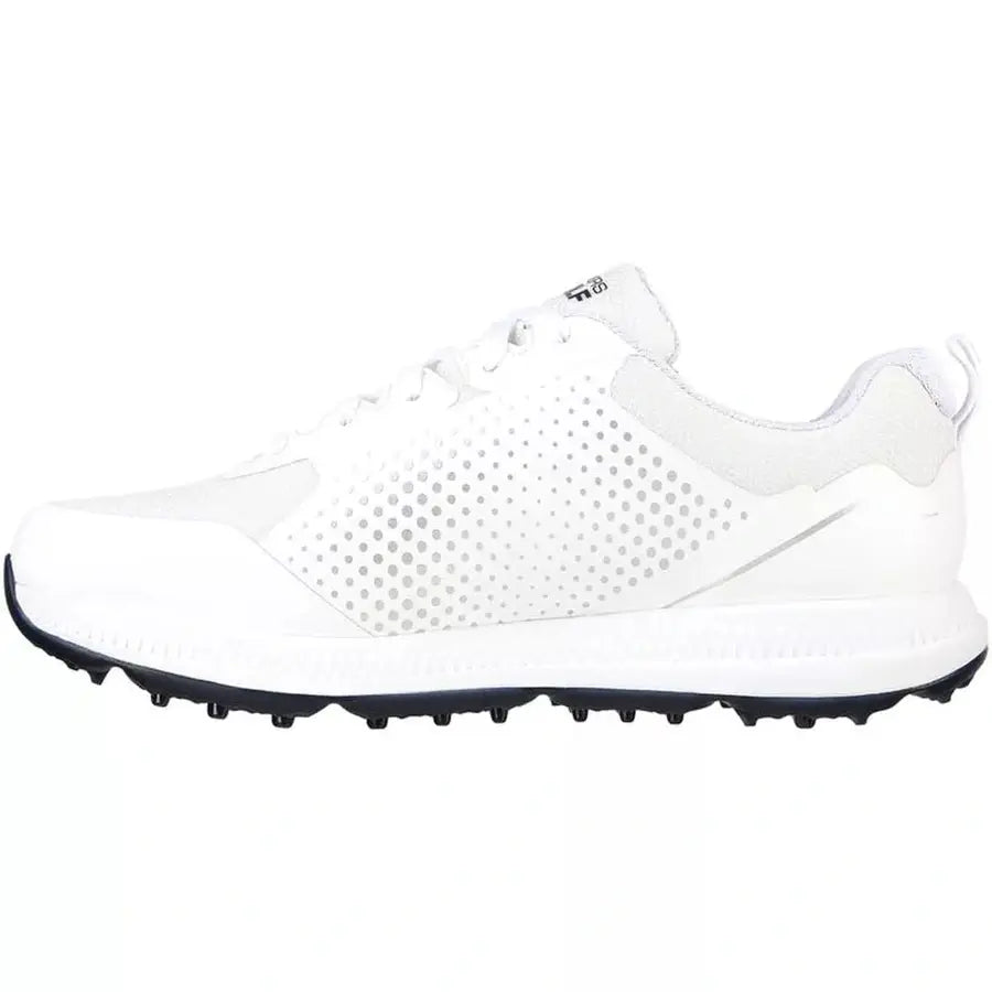 Skechers Ladies GO GOLF Elite 5 Sport Spikeless Golf Shoes - White/Navy