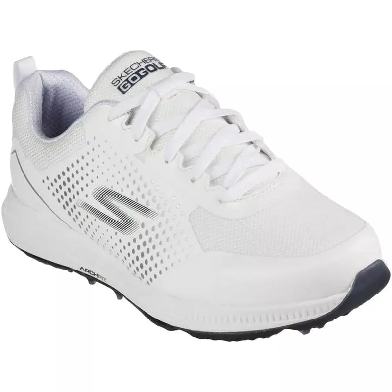 Skechers Ladies GO GOLF Elite 5 Sport Spikeless Golf Shoes - White/Navy