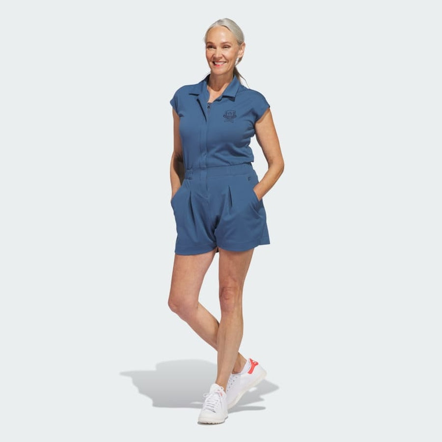 Adidas Ladies Go-To Romper - Blue