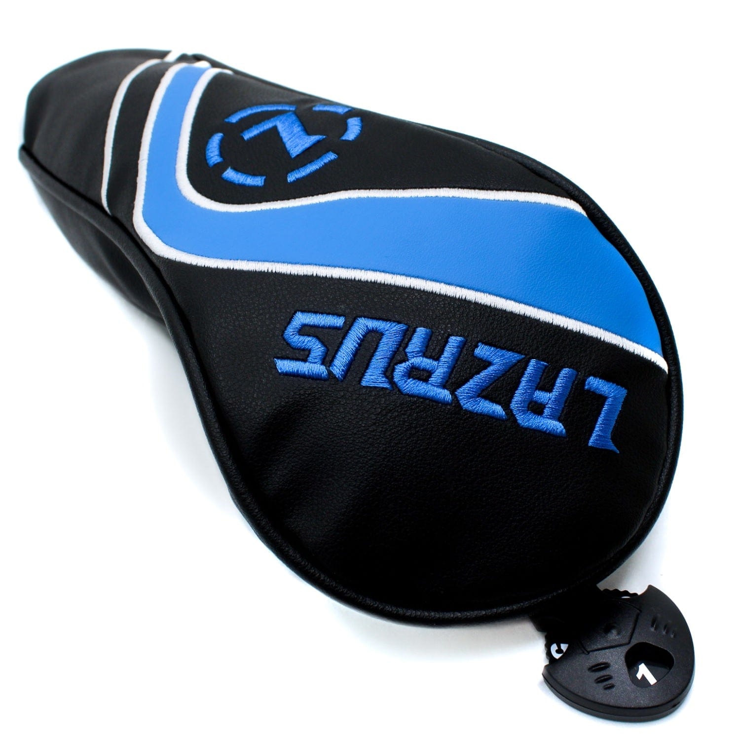 Lazrus Premium Black Hybrid Wood Head Covers | Individuals or Sets