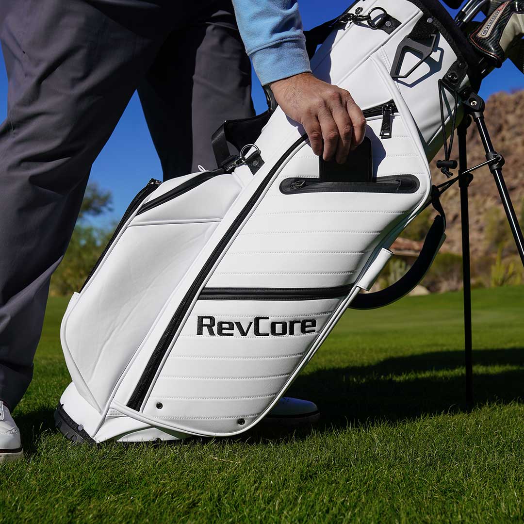 RevCore Lux LT Lightweight Stand Bag | 5 Way Velvet Lined Dividers