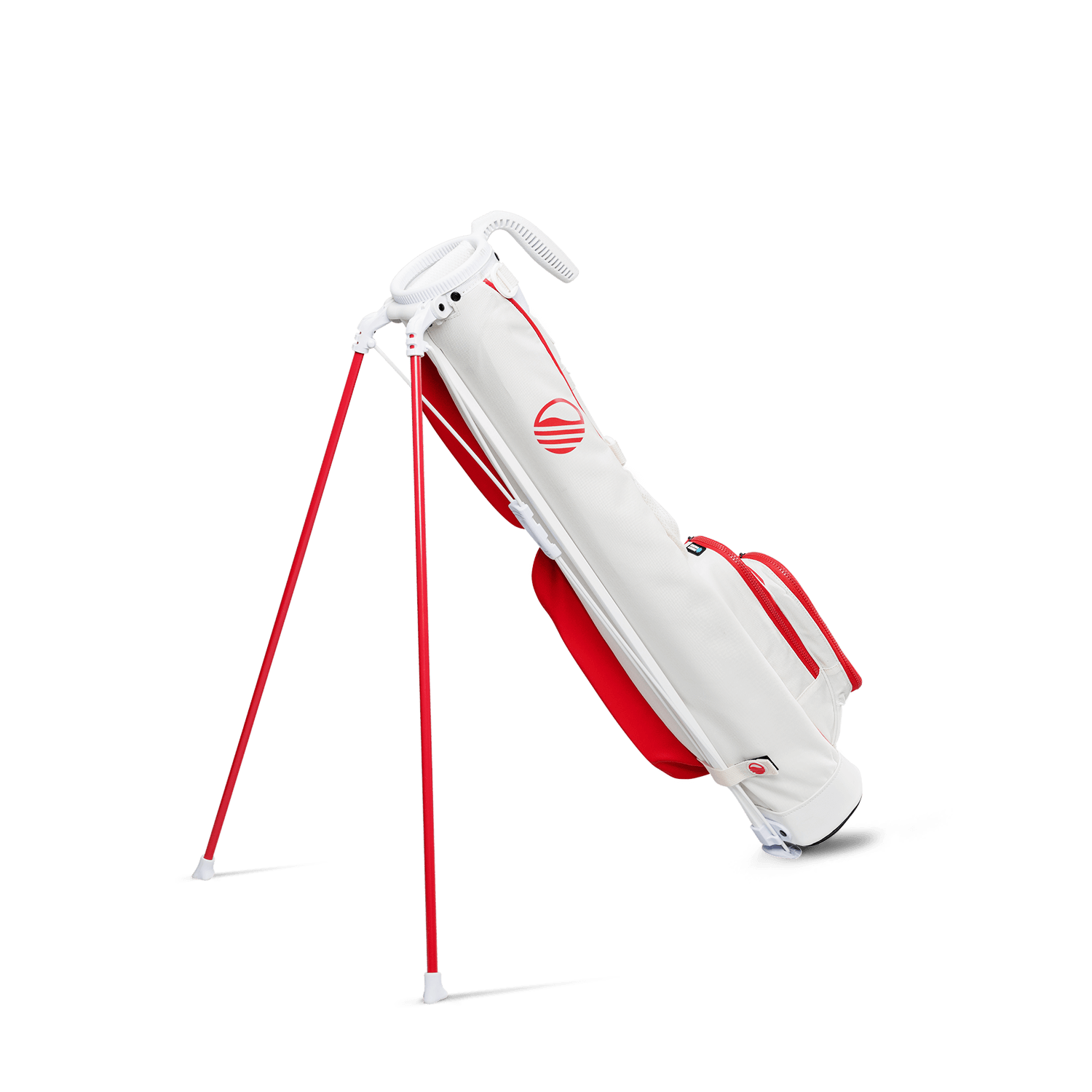 The Loma | Red & Off-White Par 3 Bag