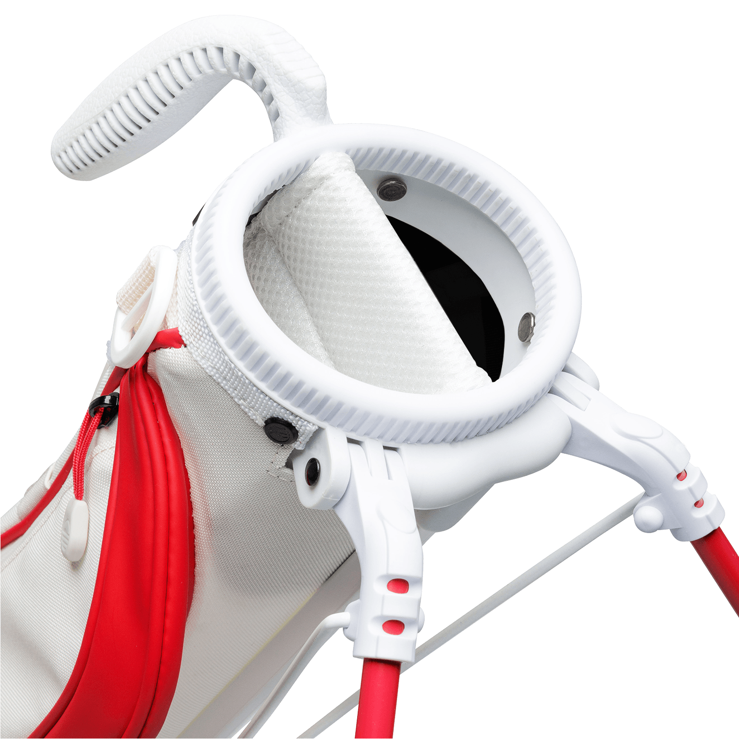 The Loma | Red & Off-White Par 3 Bag