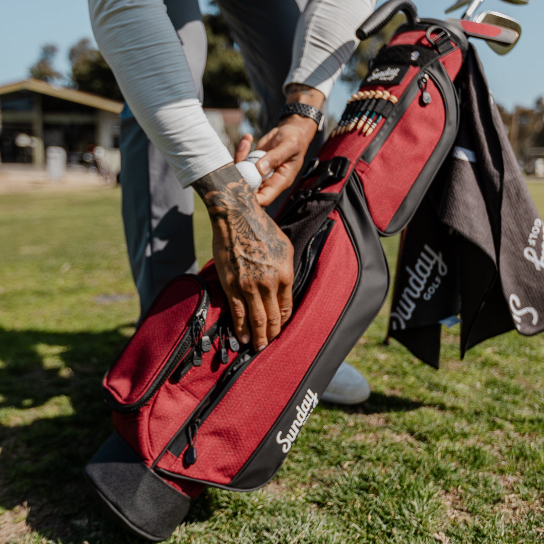 The Loma | Ron Burgundy Par 3 Bag