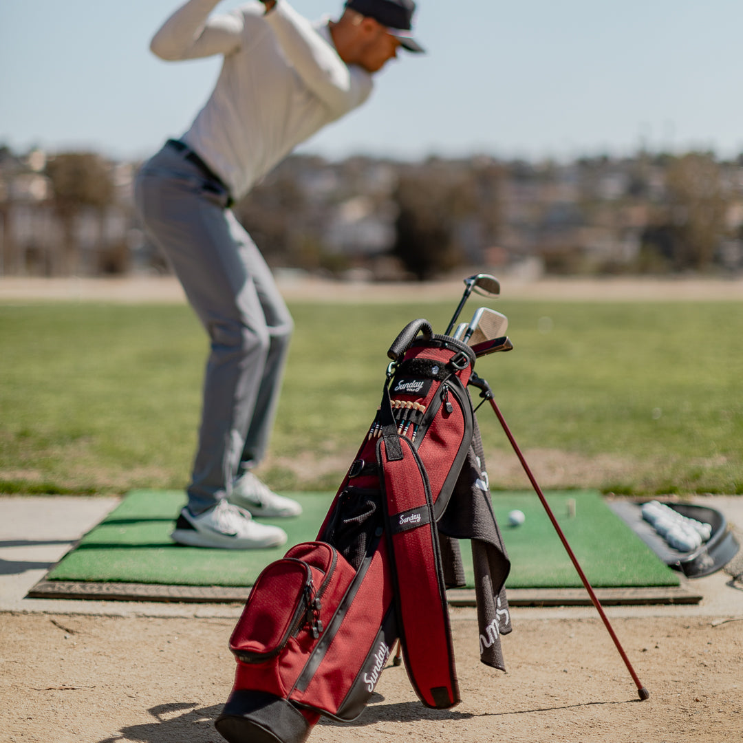 The Loma | Ron Burgundy Par 3 Bag