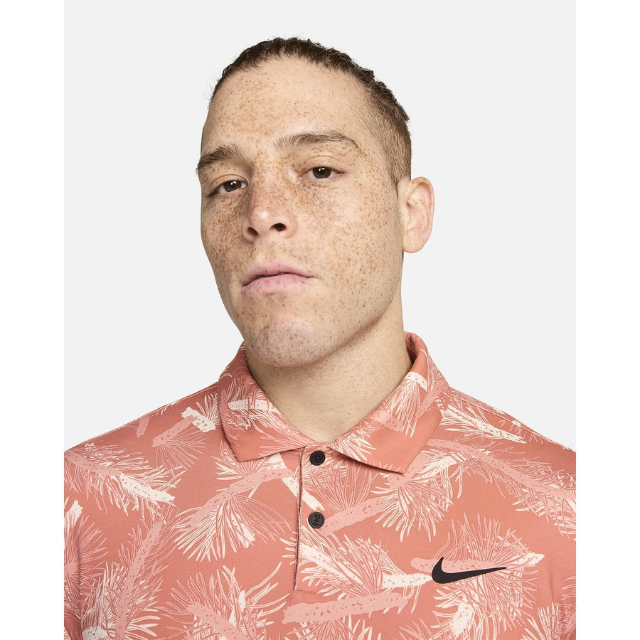 Nike Tour Men's Dri-FIT Pine Print Golf Polo - Golf Course Logo