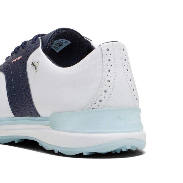 Puma AVANT Spikeless Golf Shoes - White/Navy