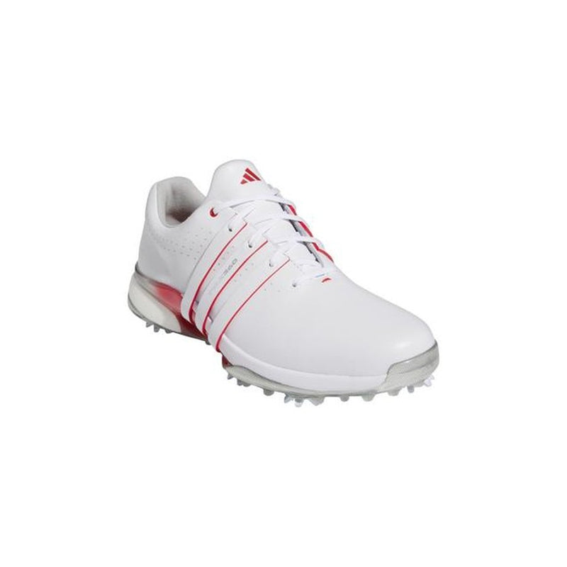 Adidas Tour360 24 Golf Shoes - White/Red